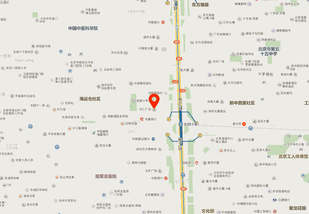 中汇广场位置地图